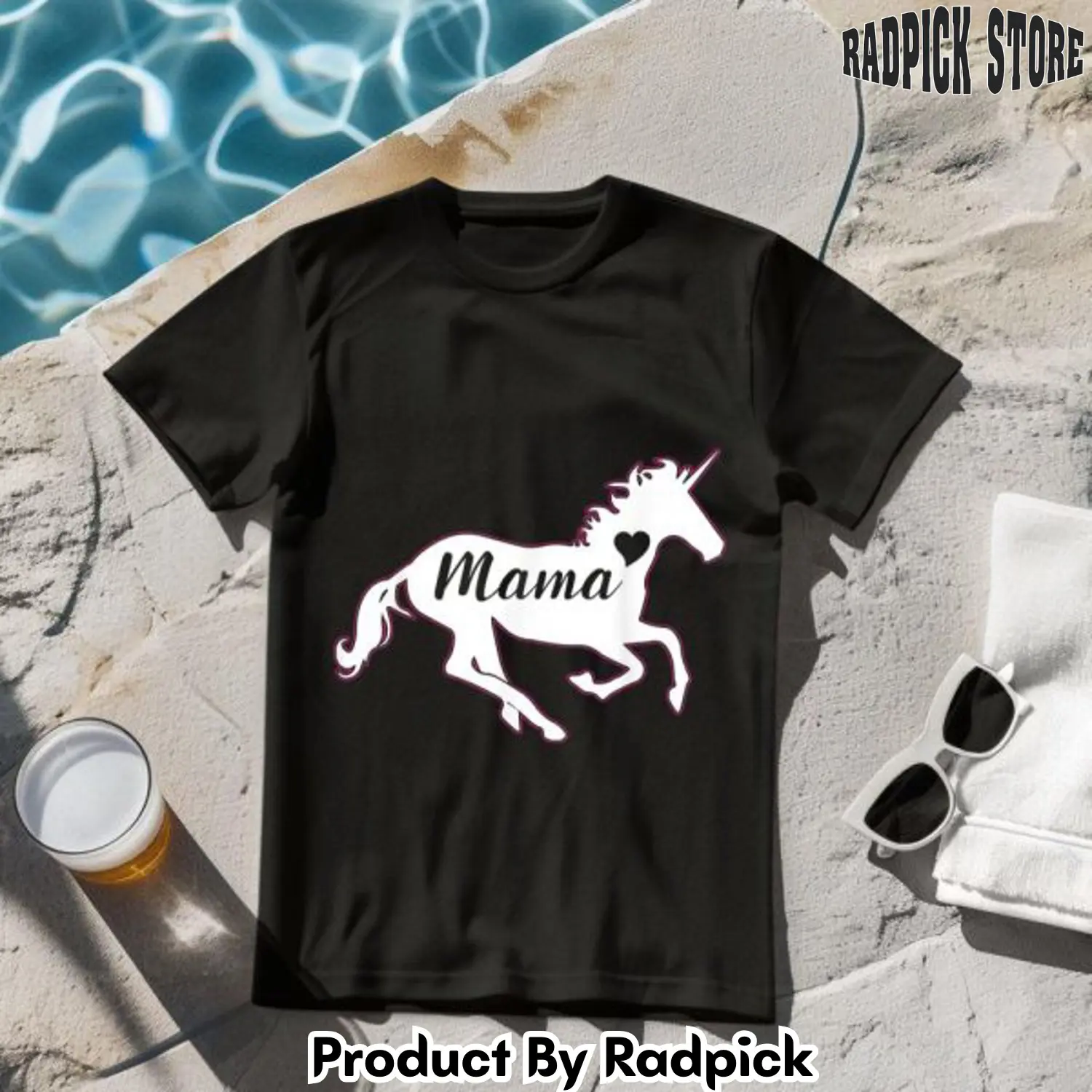 Mom life unicorn horse tshirt rp2644268